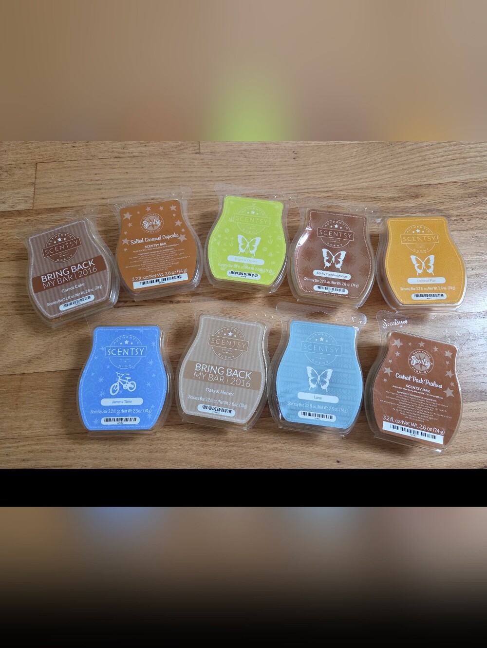 Mix Of Assorted Scentsy Wax Melt Bars